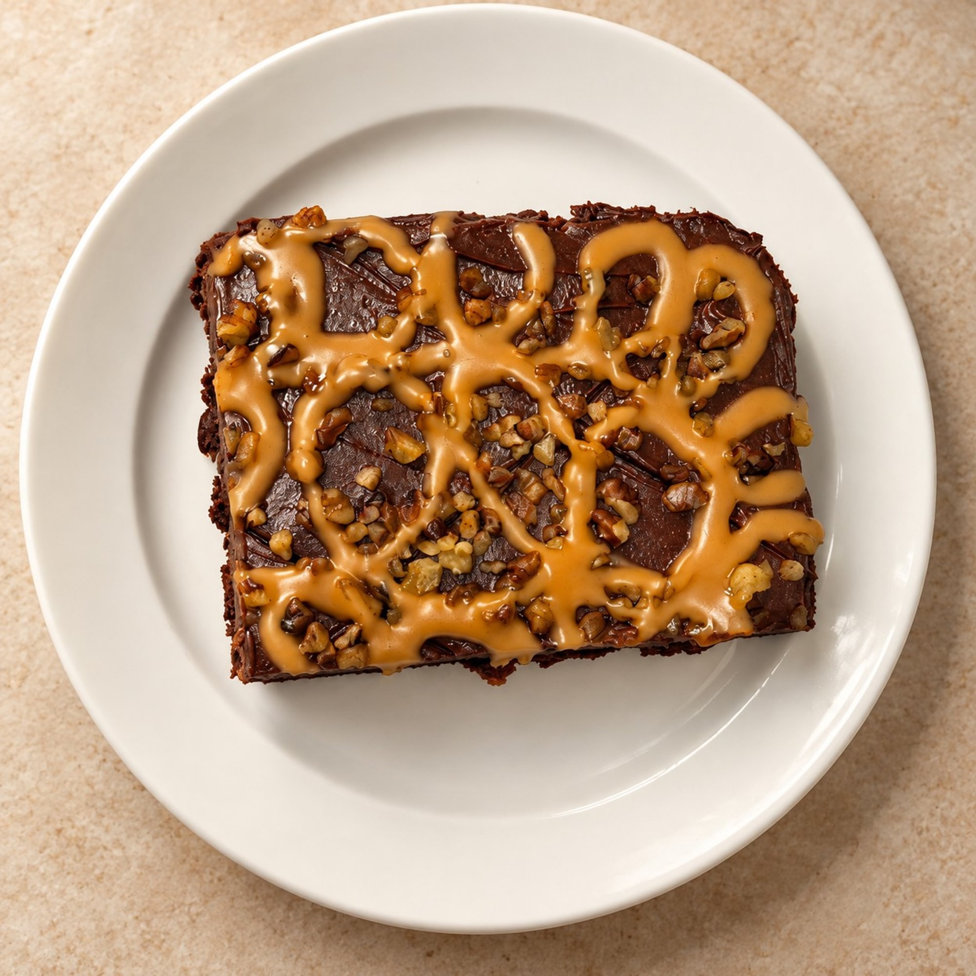 Turtle Fudge Brownie