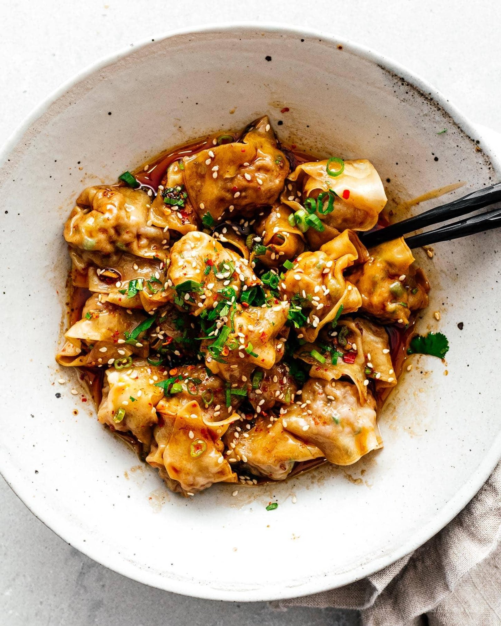 Chili Oil Wonton