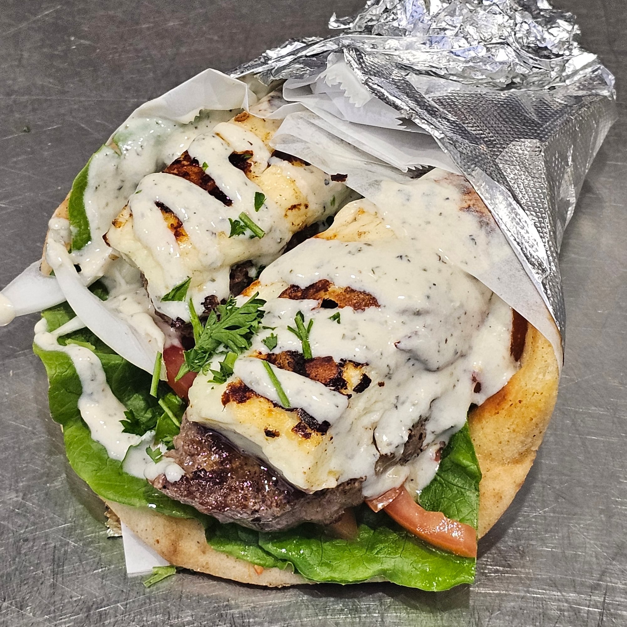 Chrisanthi's Burger Combo