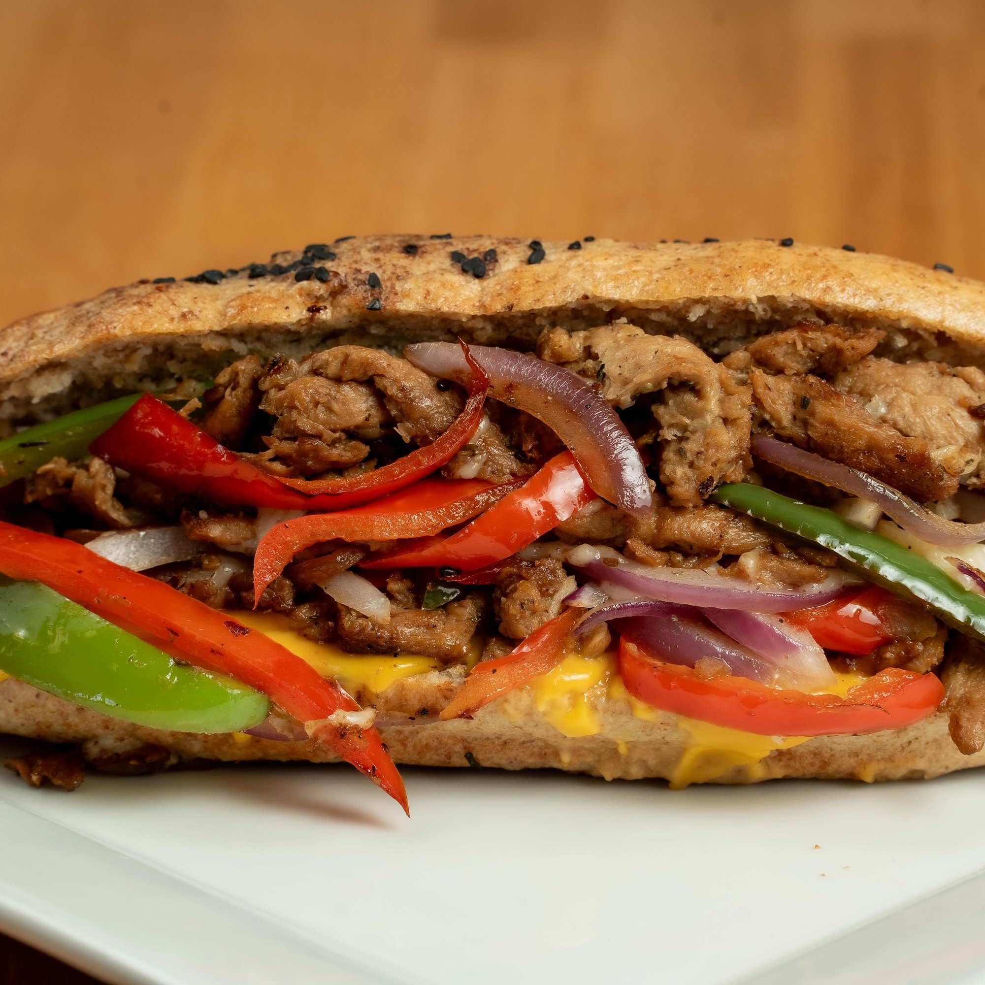 Gluten Free Philly Cheese steak (6")