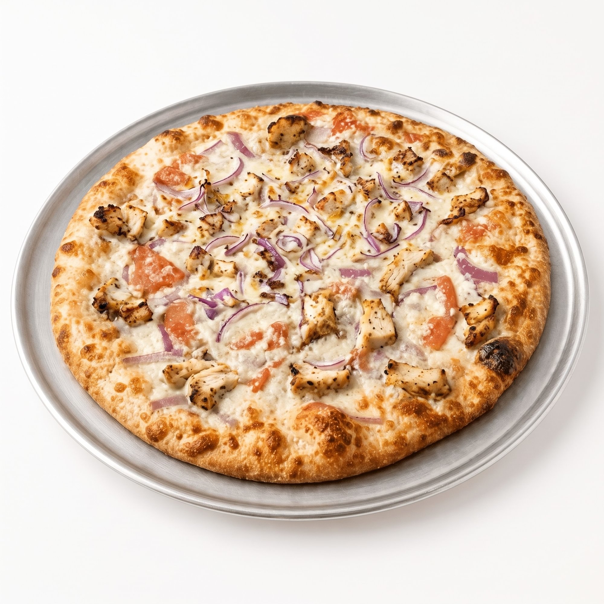 Chicken Bacon Ranch Pizza