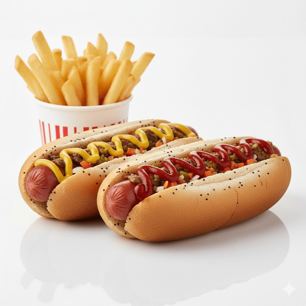 2 Hot Dog Meal
