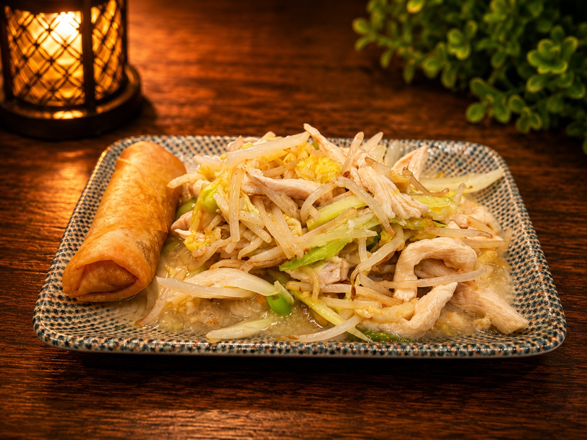 L Chicken Chow Mein 鸡炒面