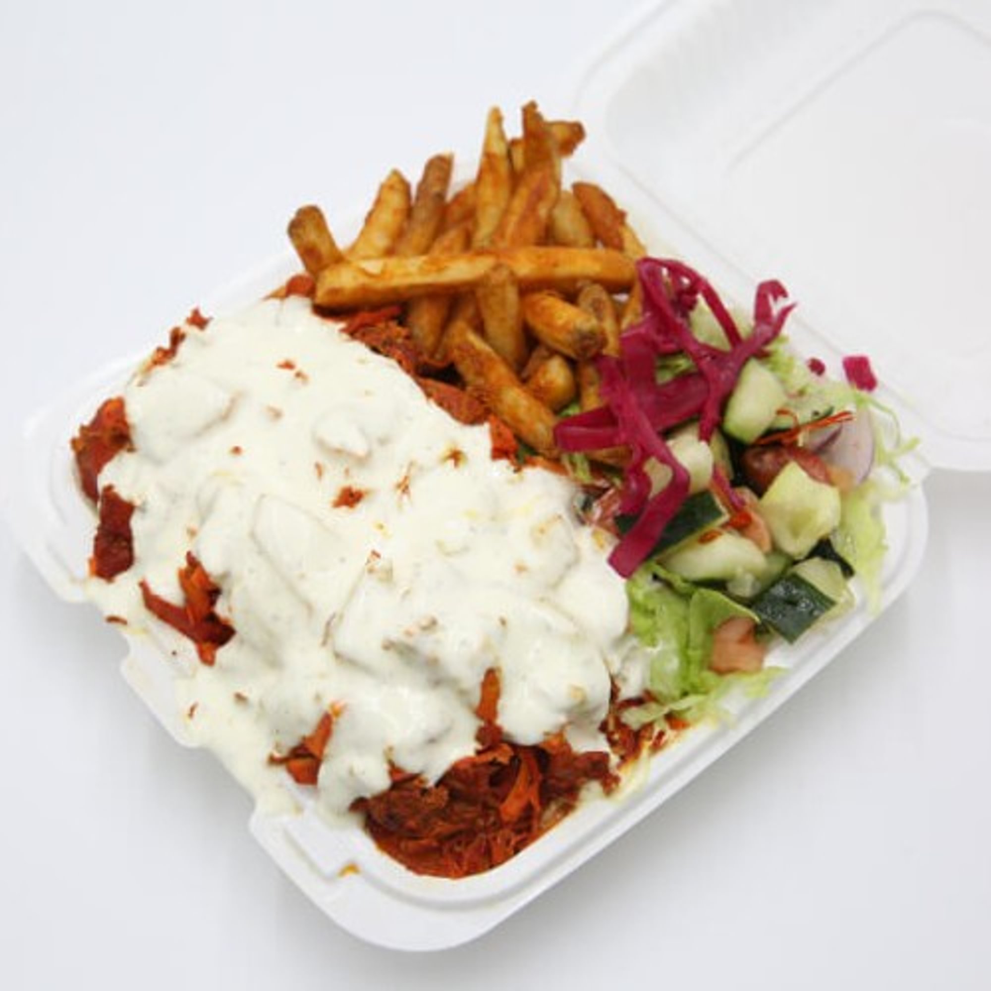 Chicken Over Rice Platter
