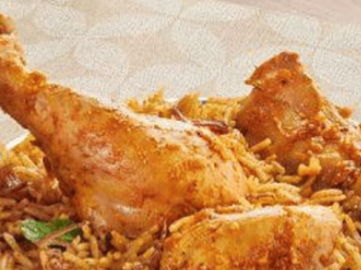 Hyderabadi Chicken Dum Biryani