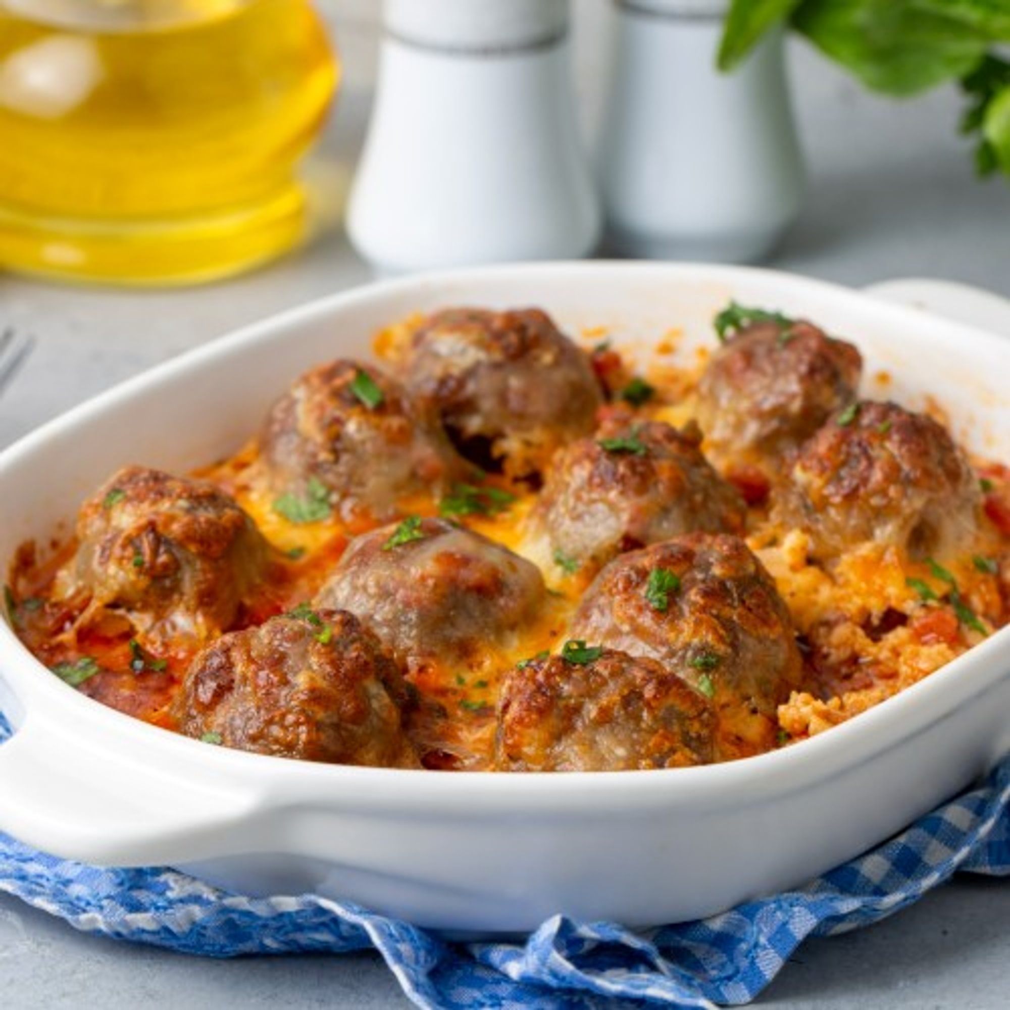 Cheesy Meatball
