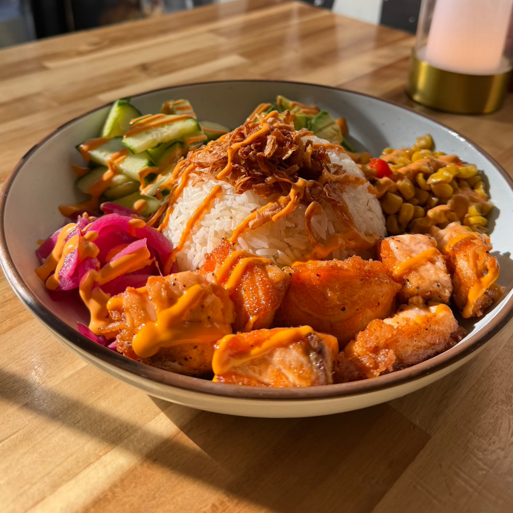 Spicy Salmon Avocado