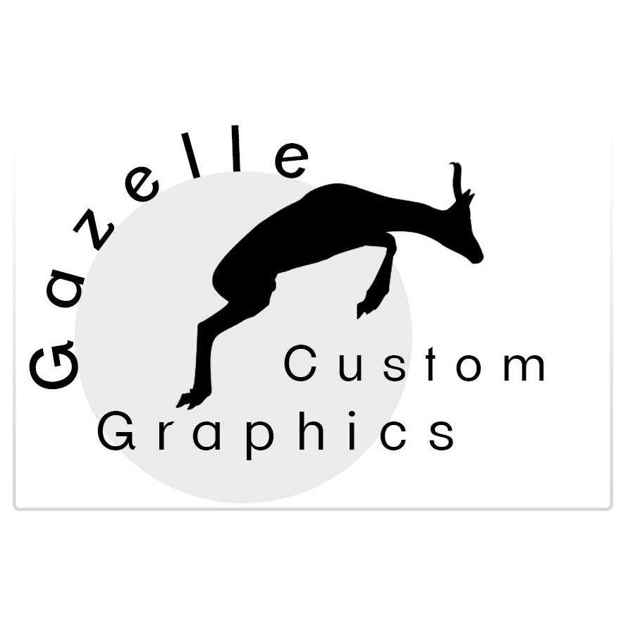 Gazelle Custom Graphics Logo