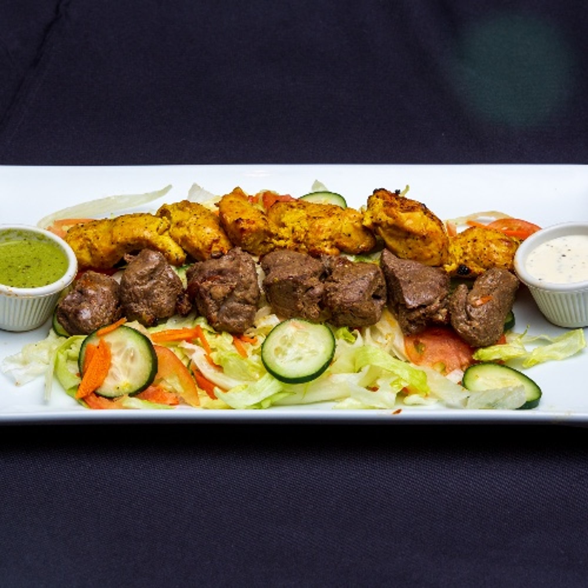 Lamb and Chicken Salad