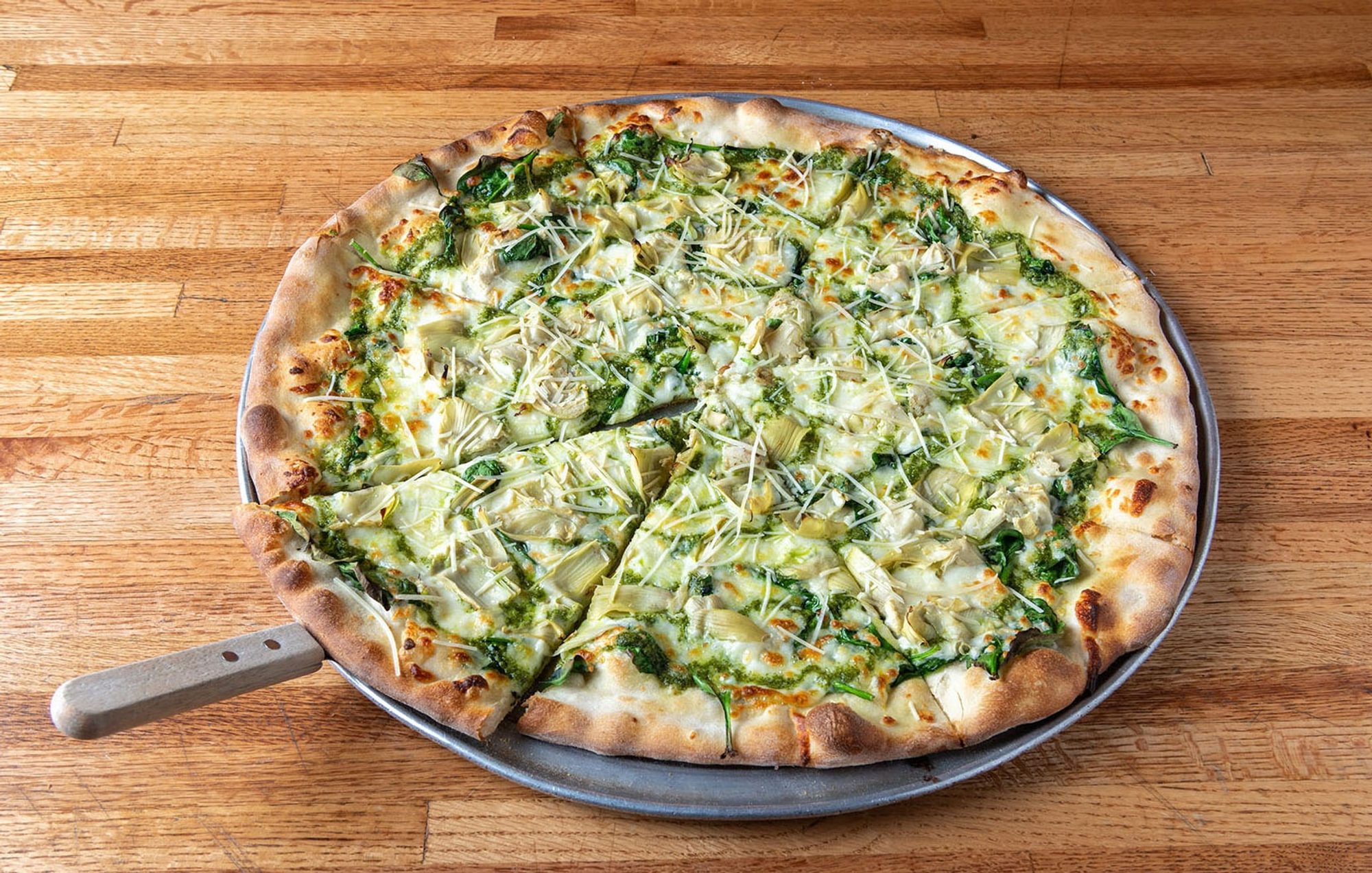 18" Basil Pesto Pizza