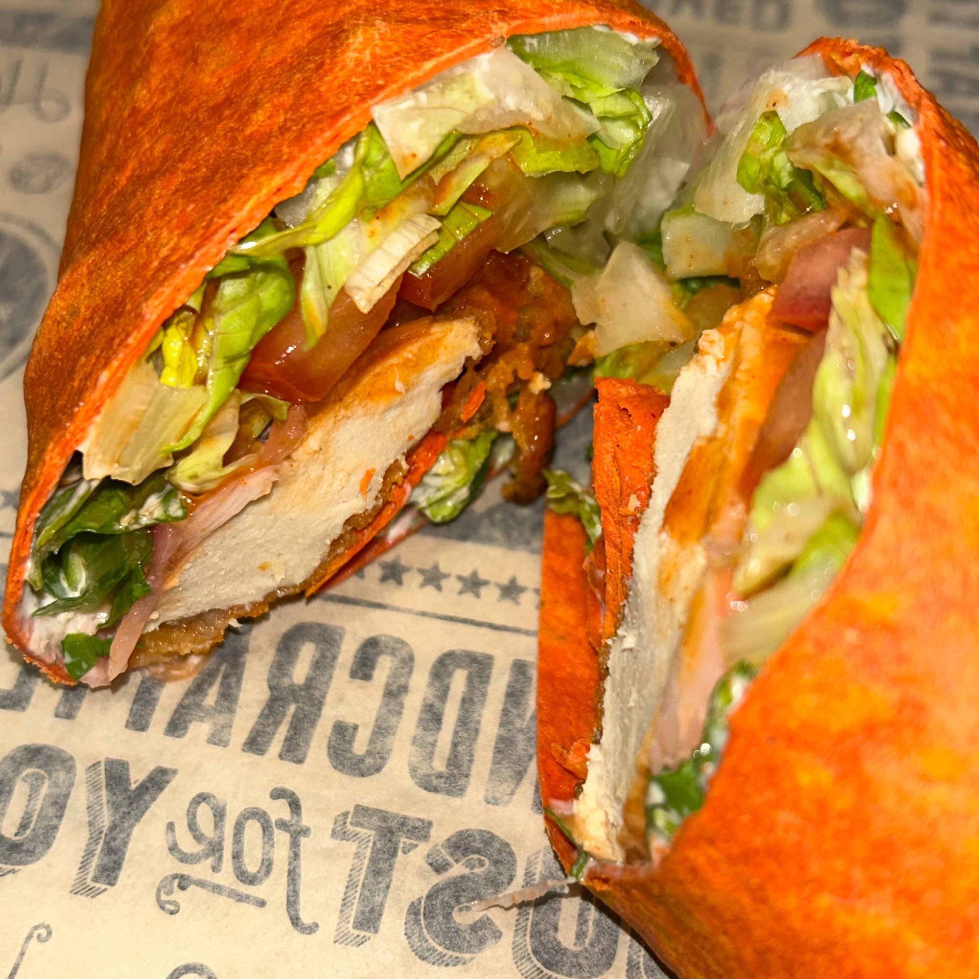 Buffalo Shicken Wrap
