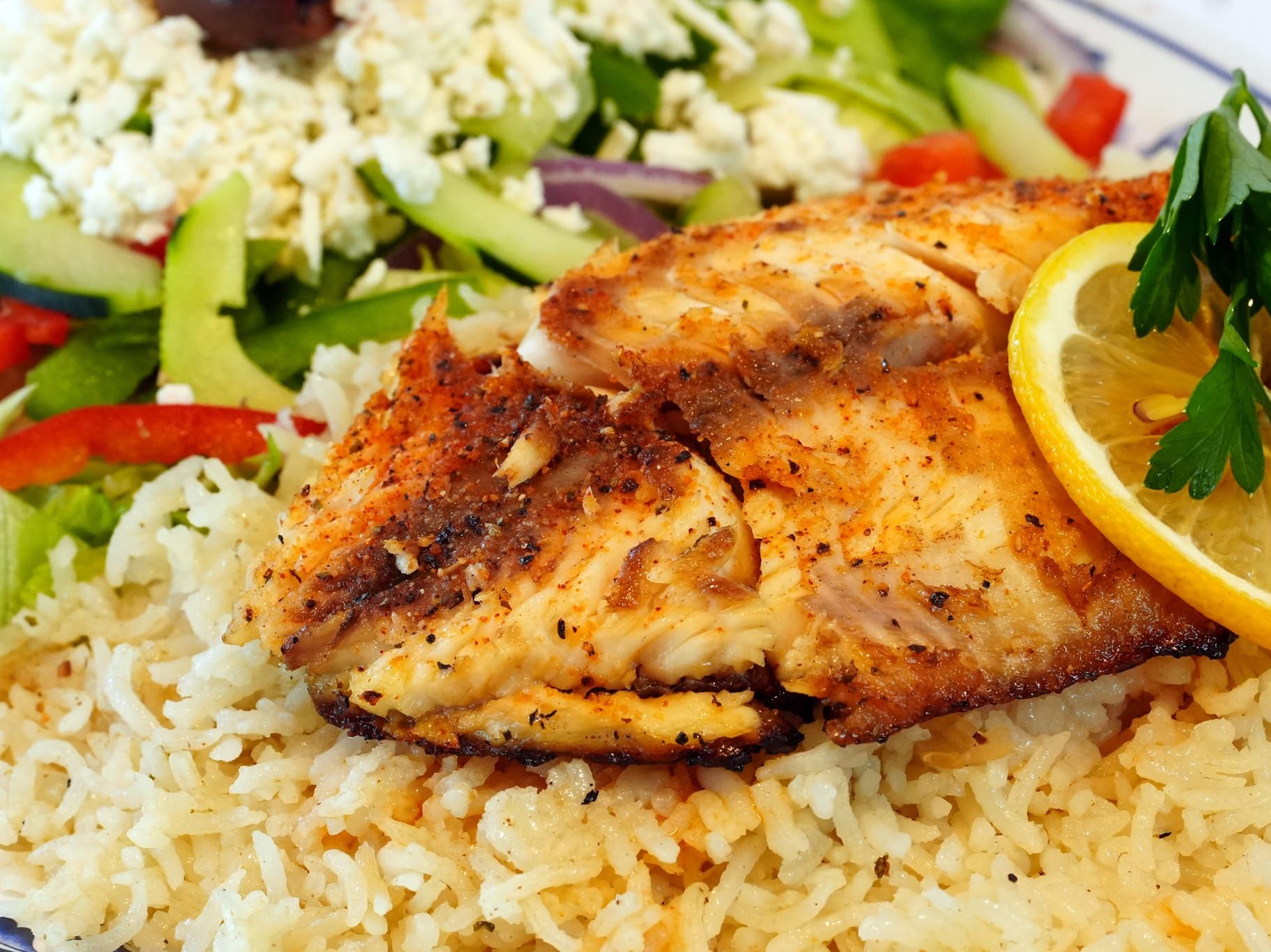 Tilapia Platter