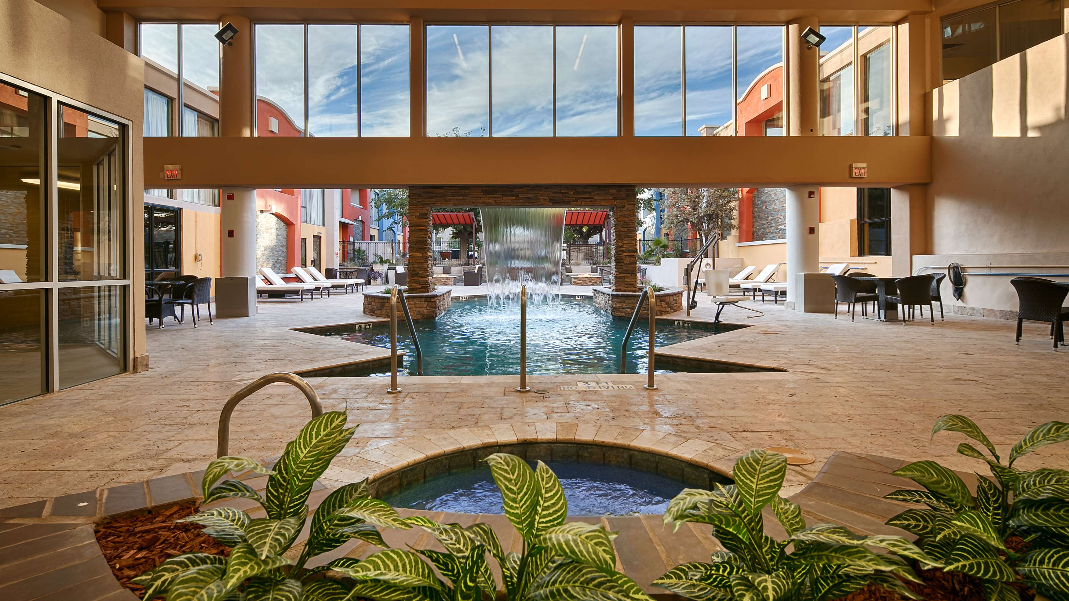 Indoor Swimming Pool and Hot Tub