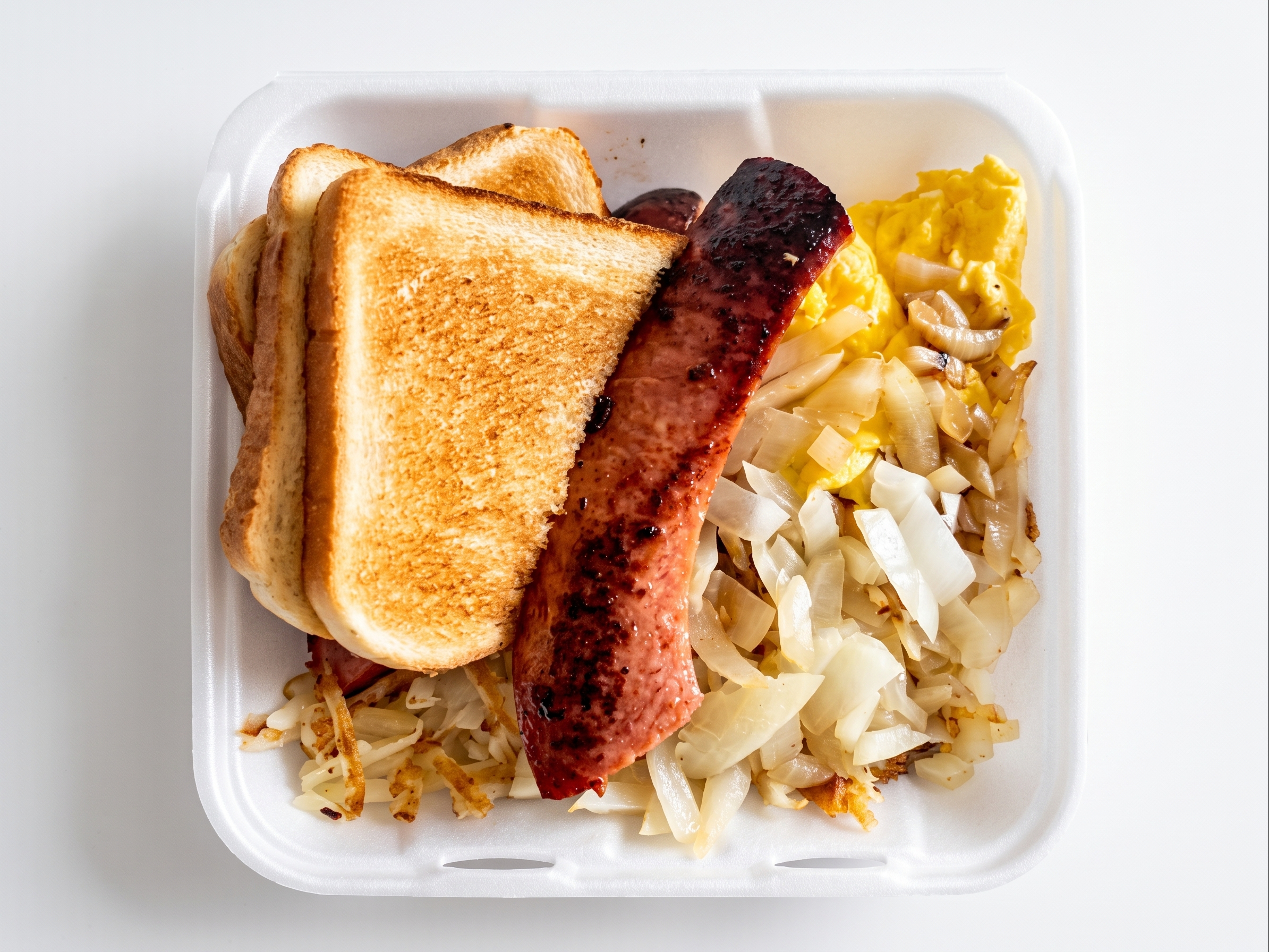 Polish Sausage & Eggs