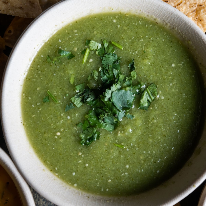 Charred Tomatillo Salsa