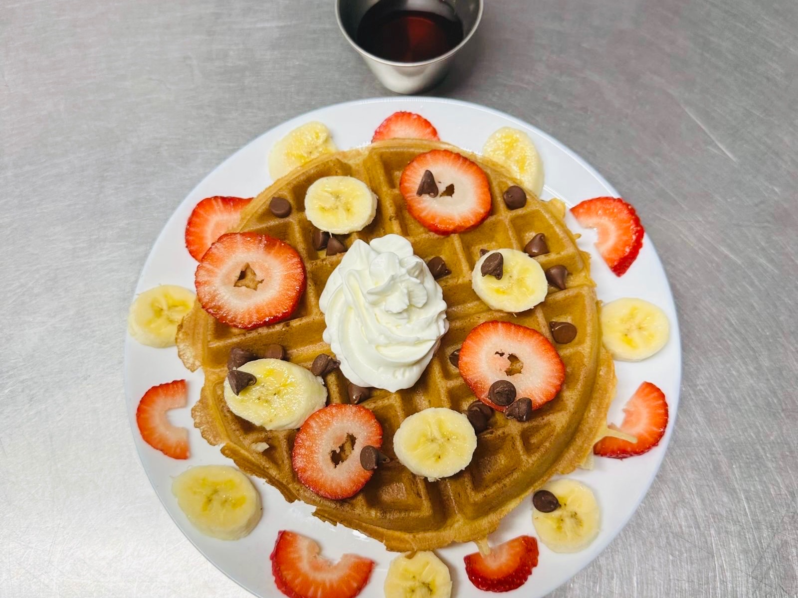 Choco Berry Waffles