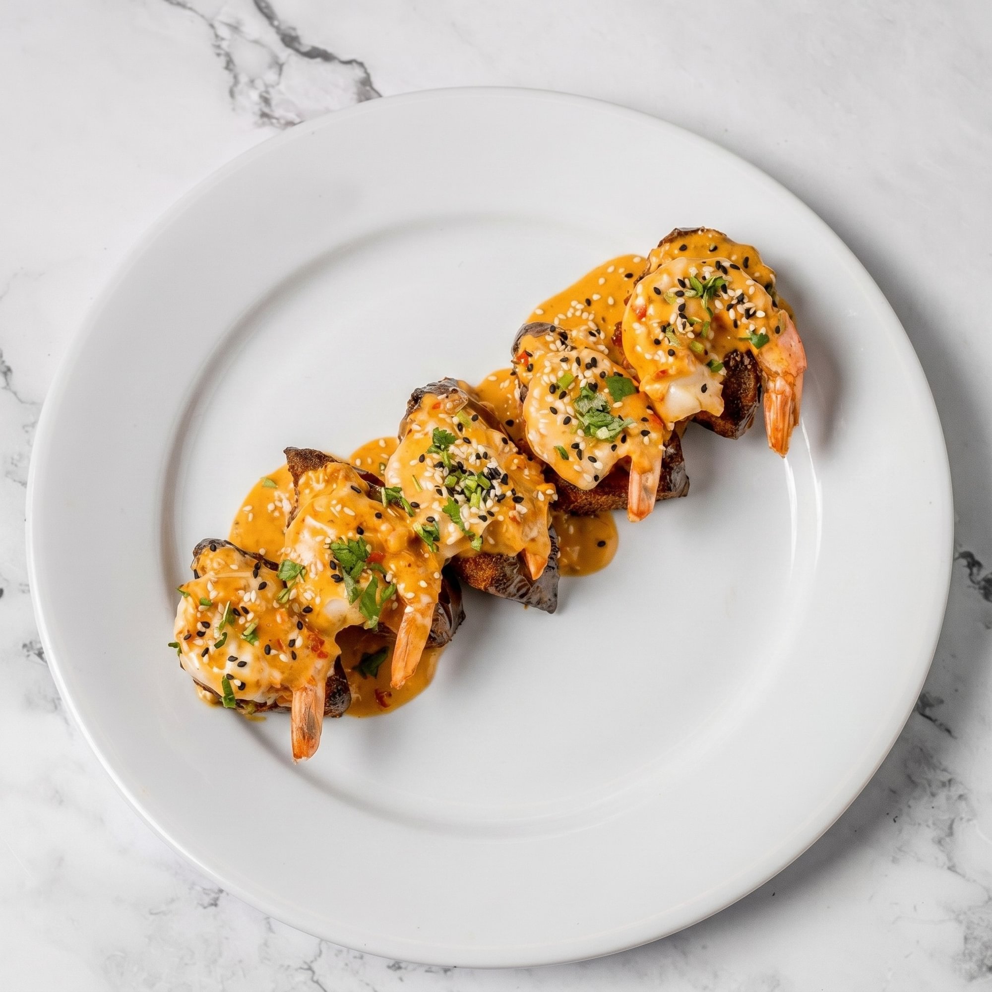 Spicy Eggplant with Shrimp 