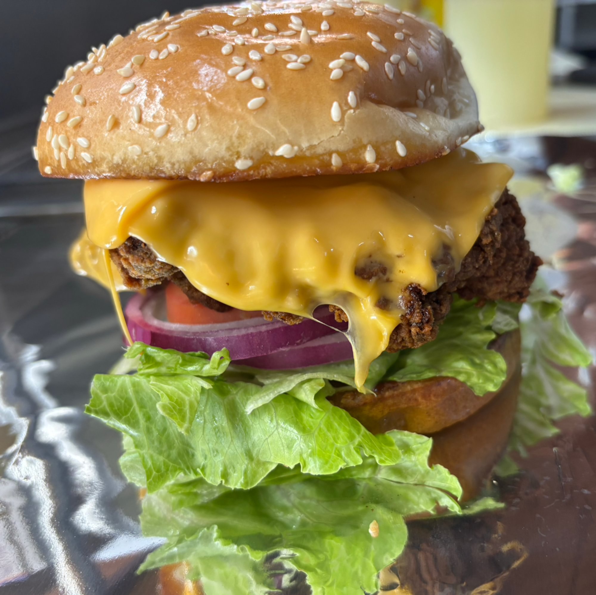 Chicken Tender Burger
