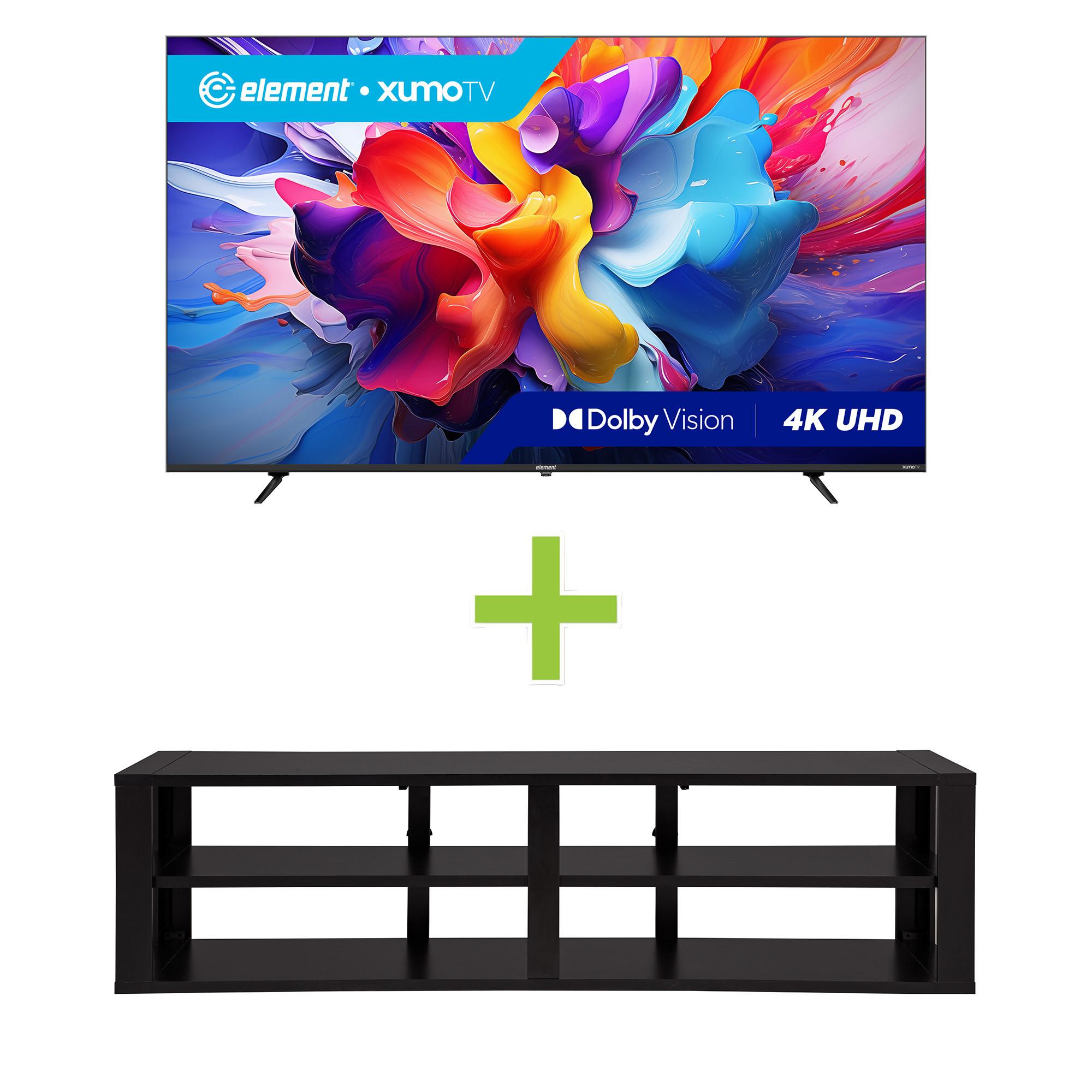 86" Element TV w/ 84" TV Stand