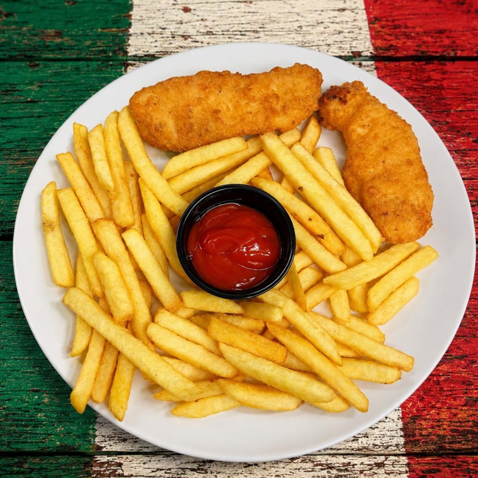 Kids Chicken Fingers and French Fries