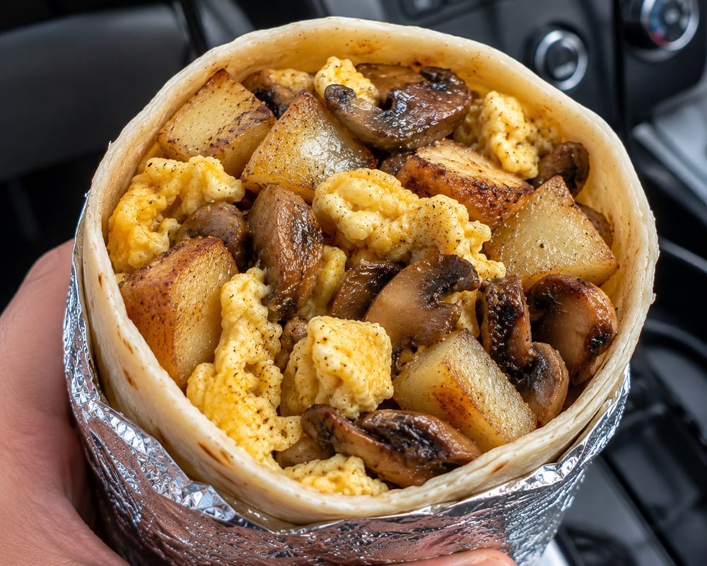 Egg P Mushrooms