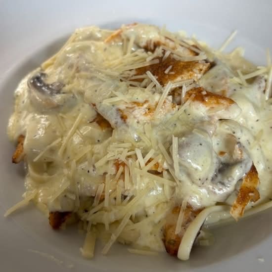 Blackened Chicken Alfredo