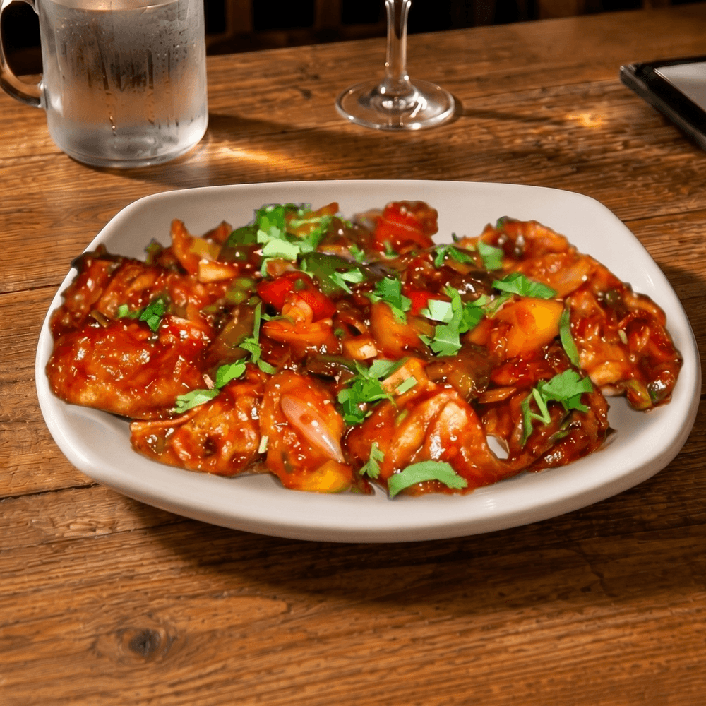 Chili Chicken Momo