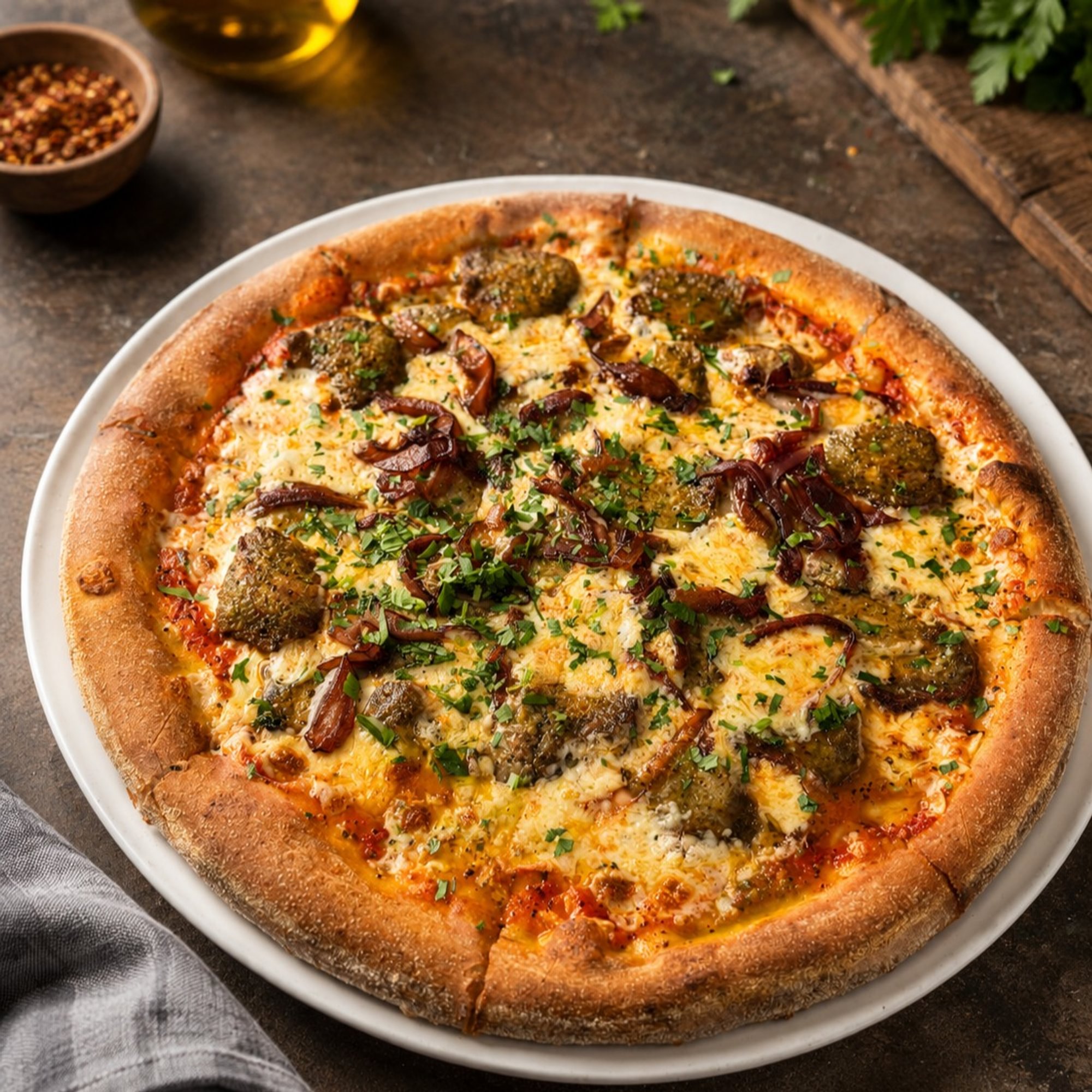 Polpette Pizza