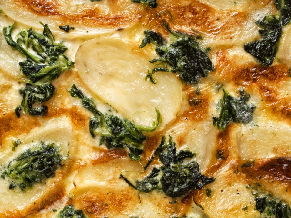 Creamy Spinach Pizza (12")
