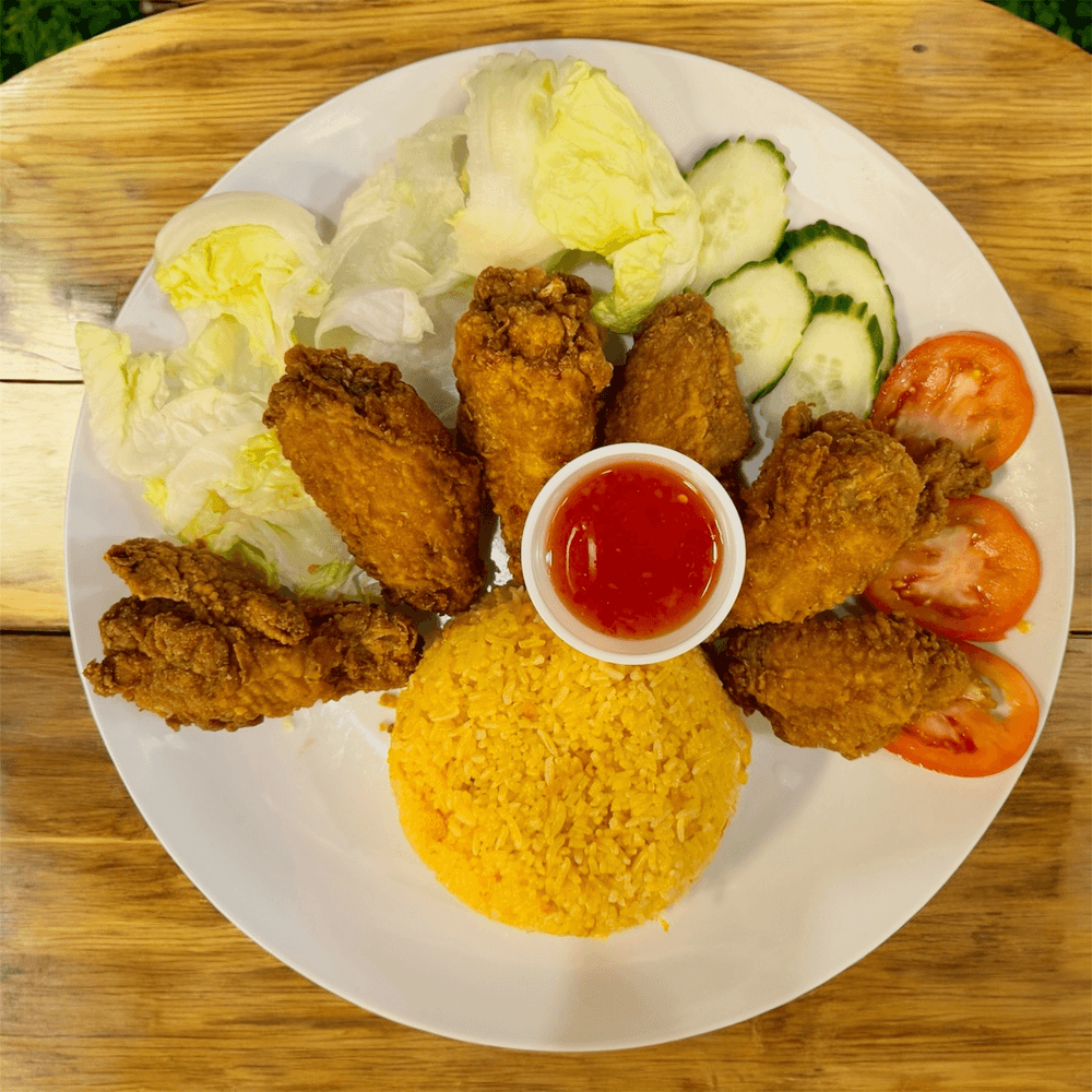 C3. Jumbo Wings Plate (6pcs) -Com Ga