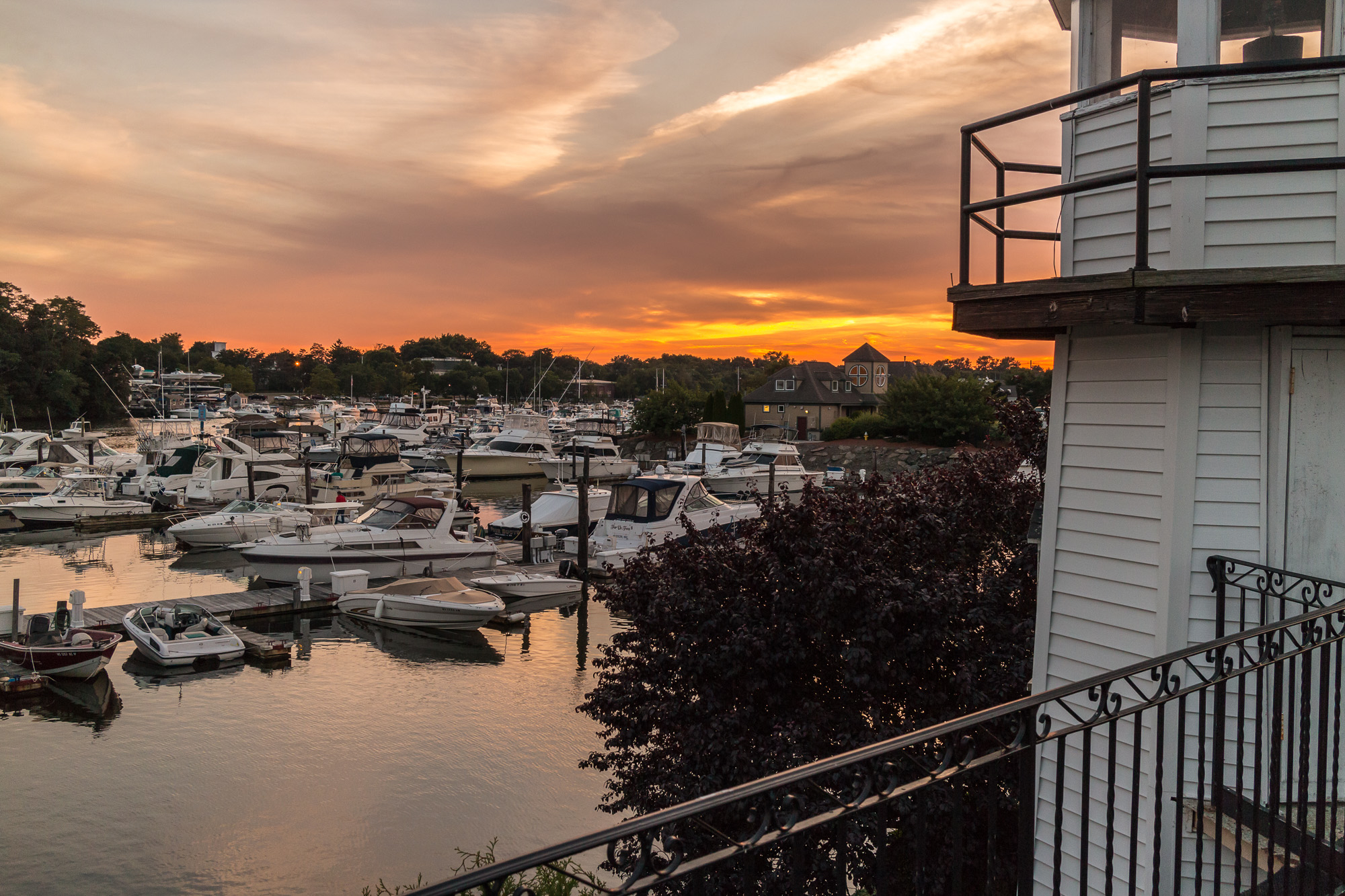 Harbor in Danvers, MA. Photo copyright Miceli Productions. http://MiceliProductions.com