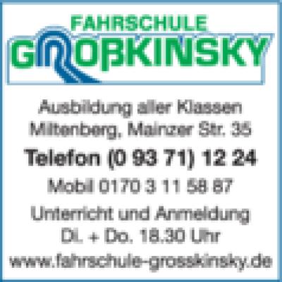 Logo von Fahrschule Großkinsky GmbH
