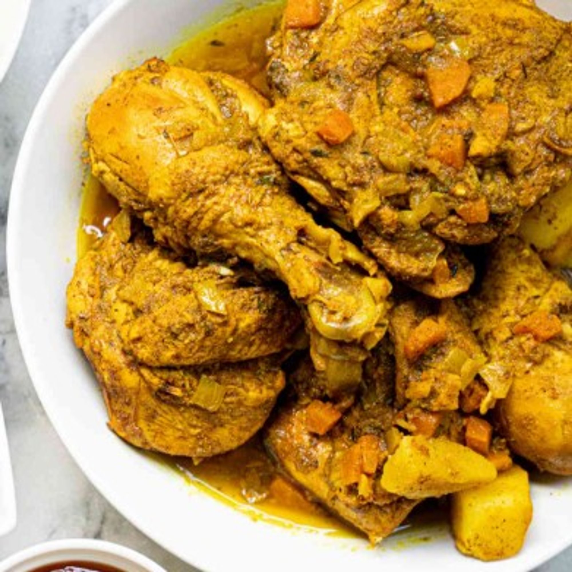 Curry Chicken Dinner