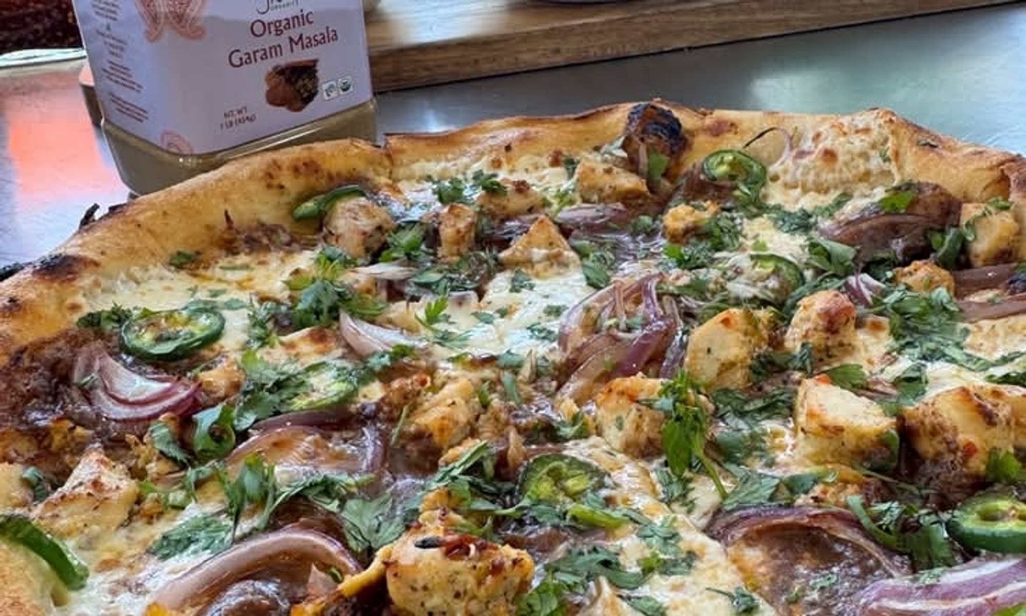 Chicken Tikka Masala Pizza 