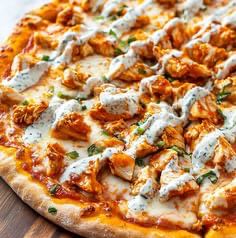 Buffalo Chicken Pizza