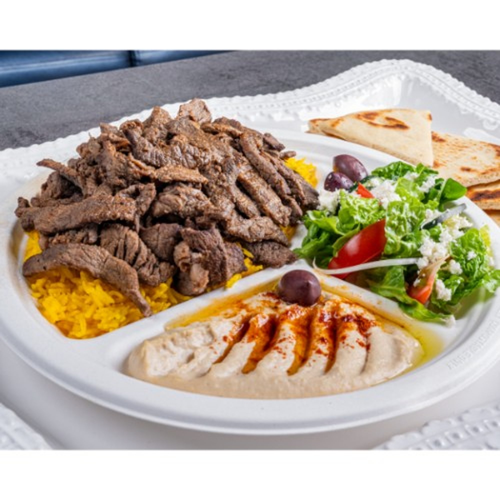 Beef Shawarma Plate