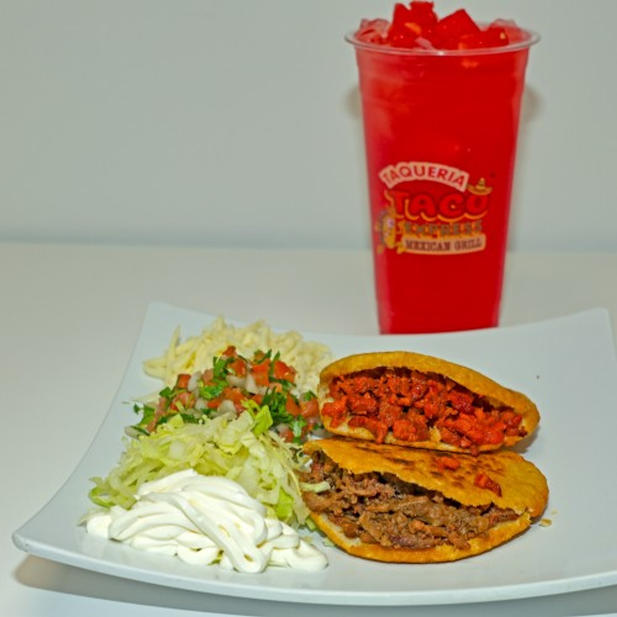 2 Gorditas W/ Agua Fresca