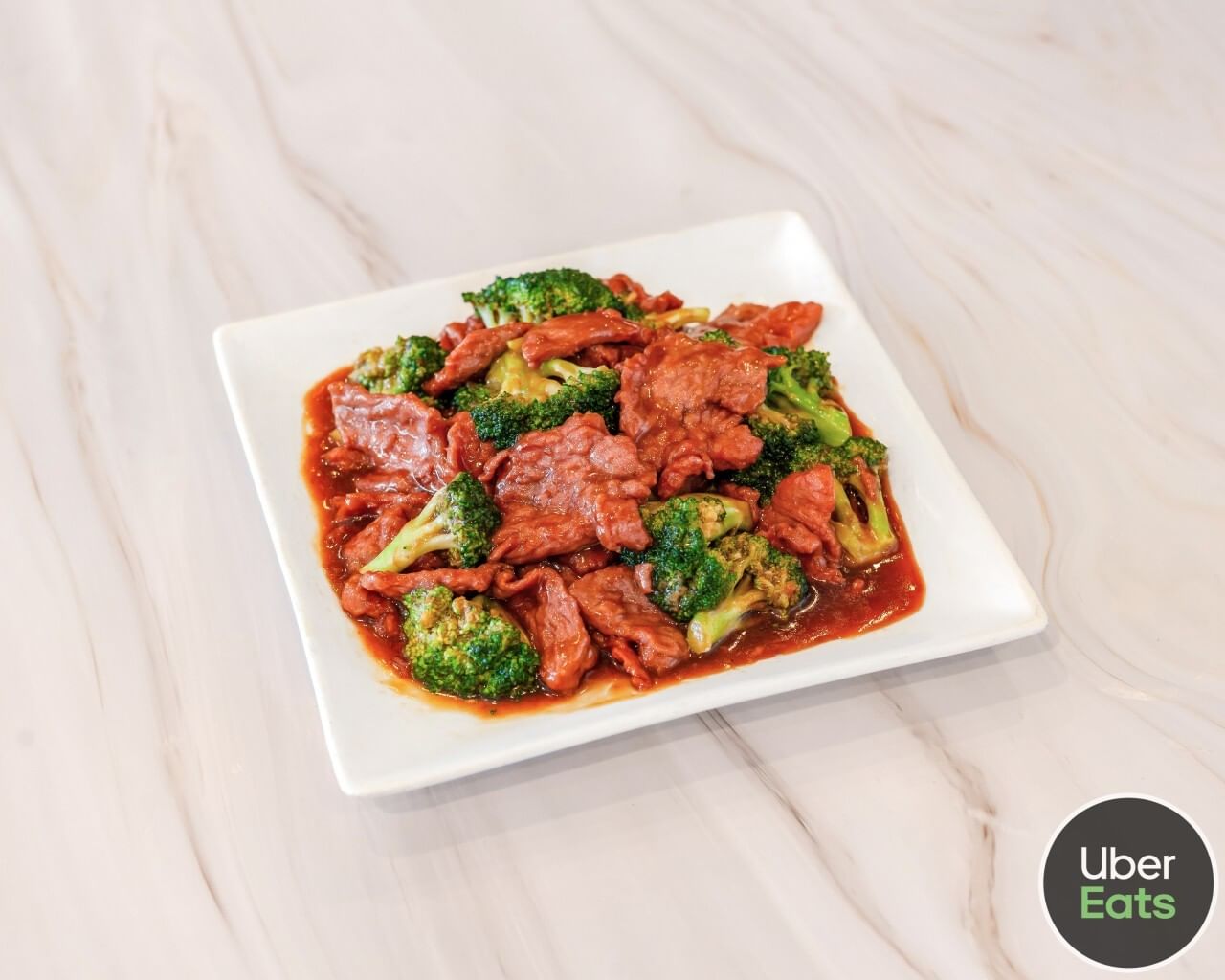 Beef with broccoli (lunch) / 芥兰牛肉(午)