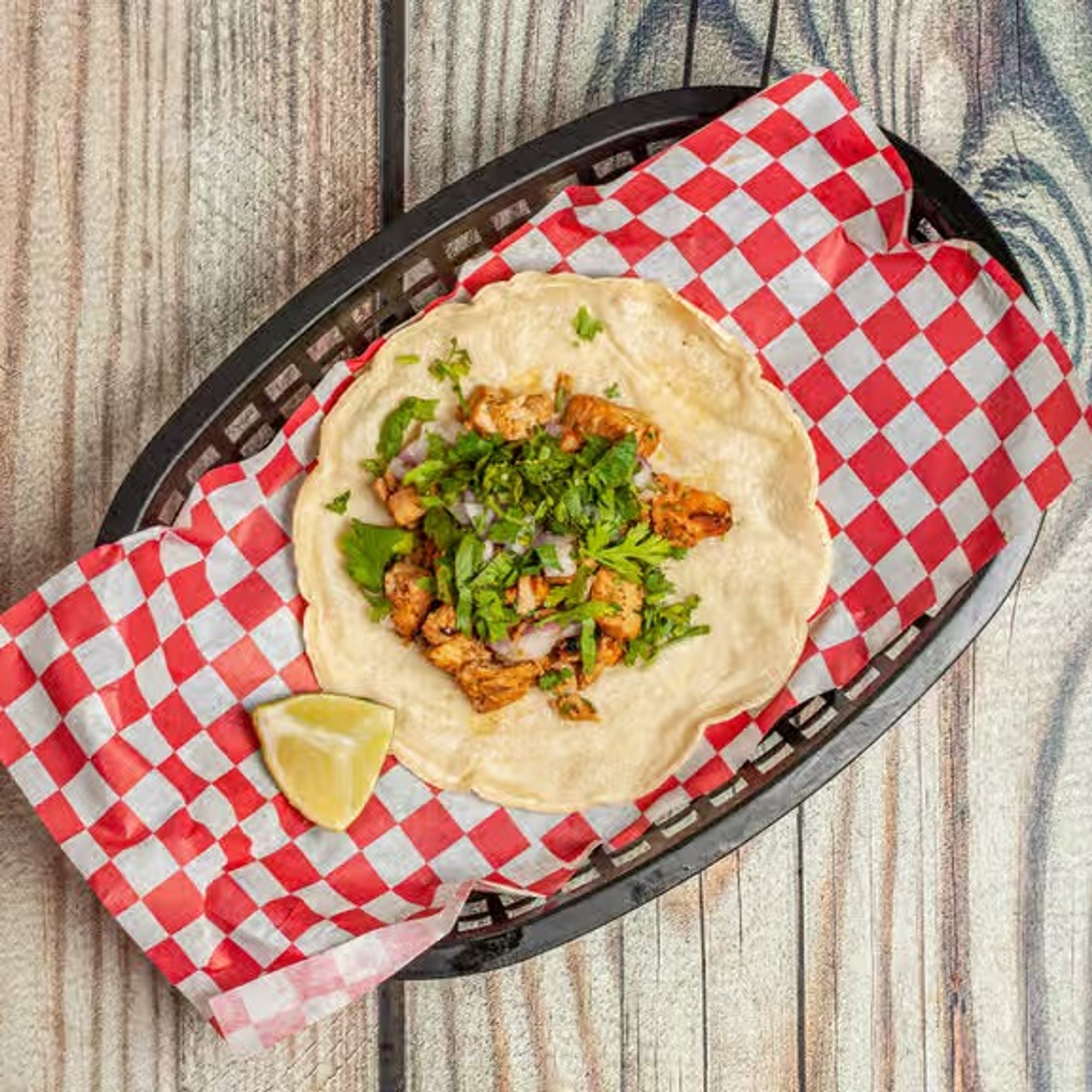 Pollo Asado Taco