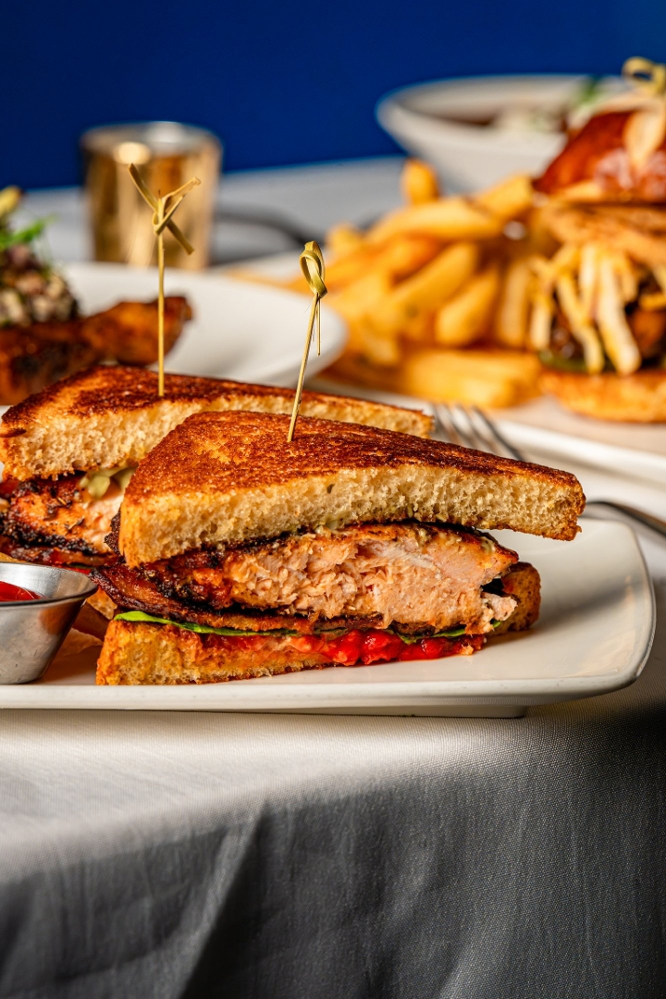 Blackened Salmon BLT