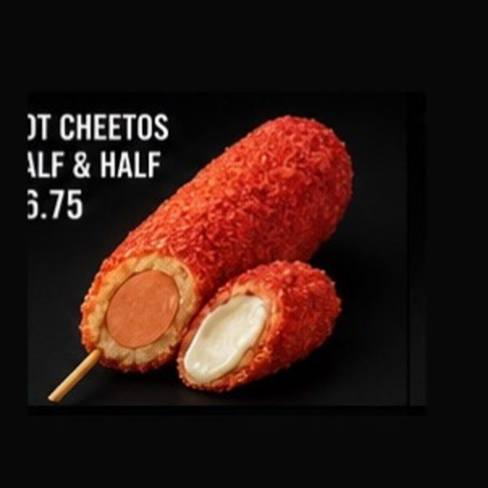 8. Hot Cheetos Half & Half