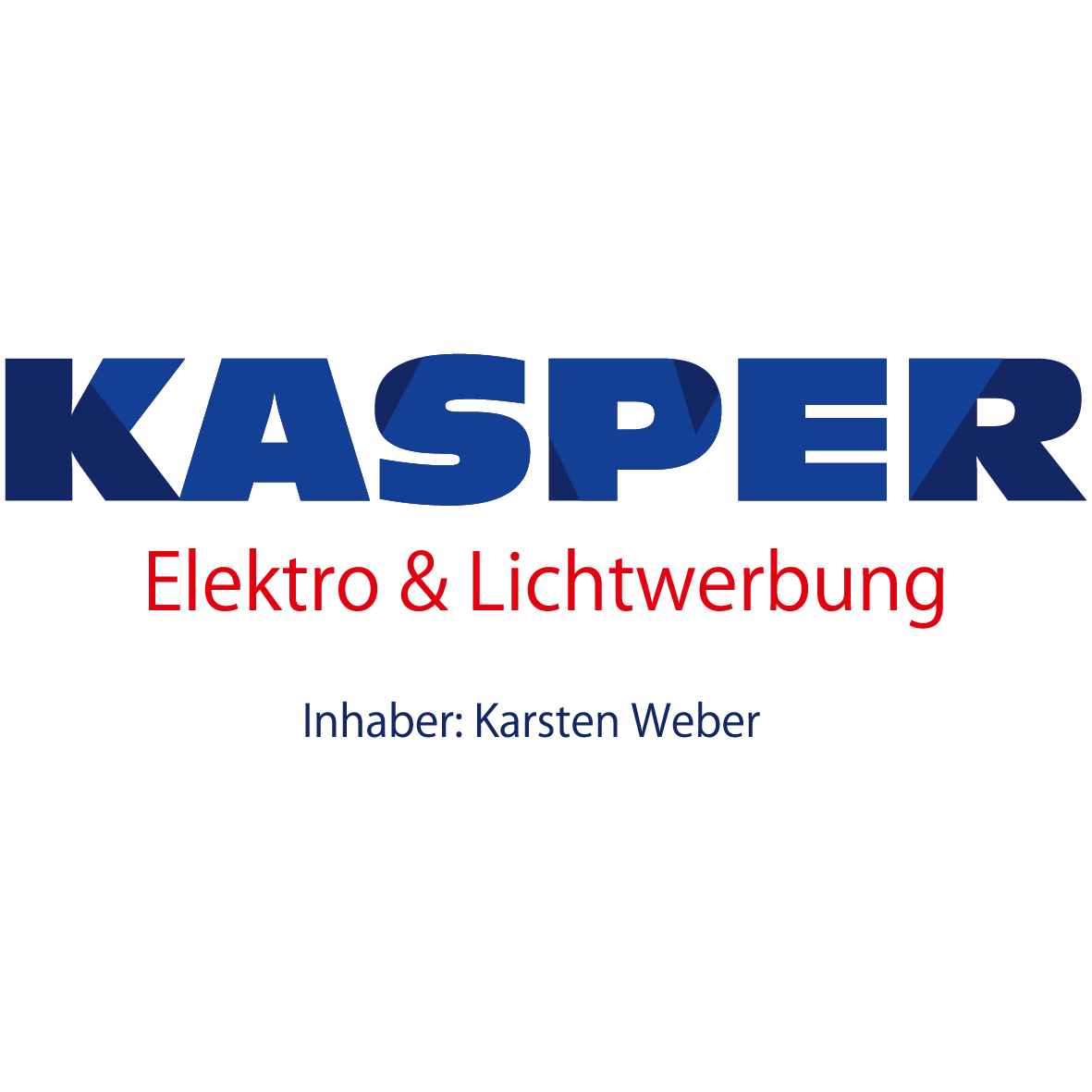 Logo von Kasper Elektro & Lichtwerbung Inh. Karsten Weber