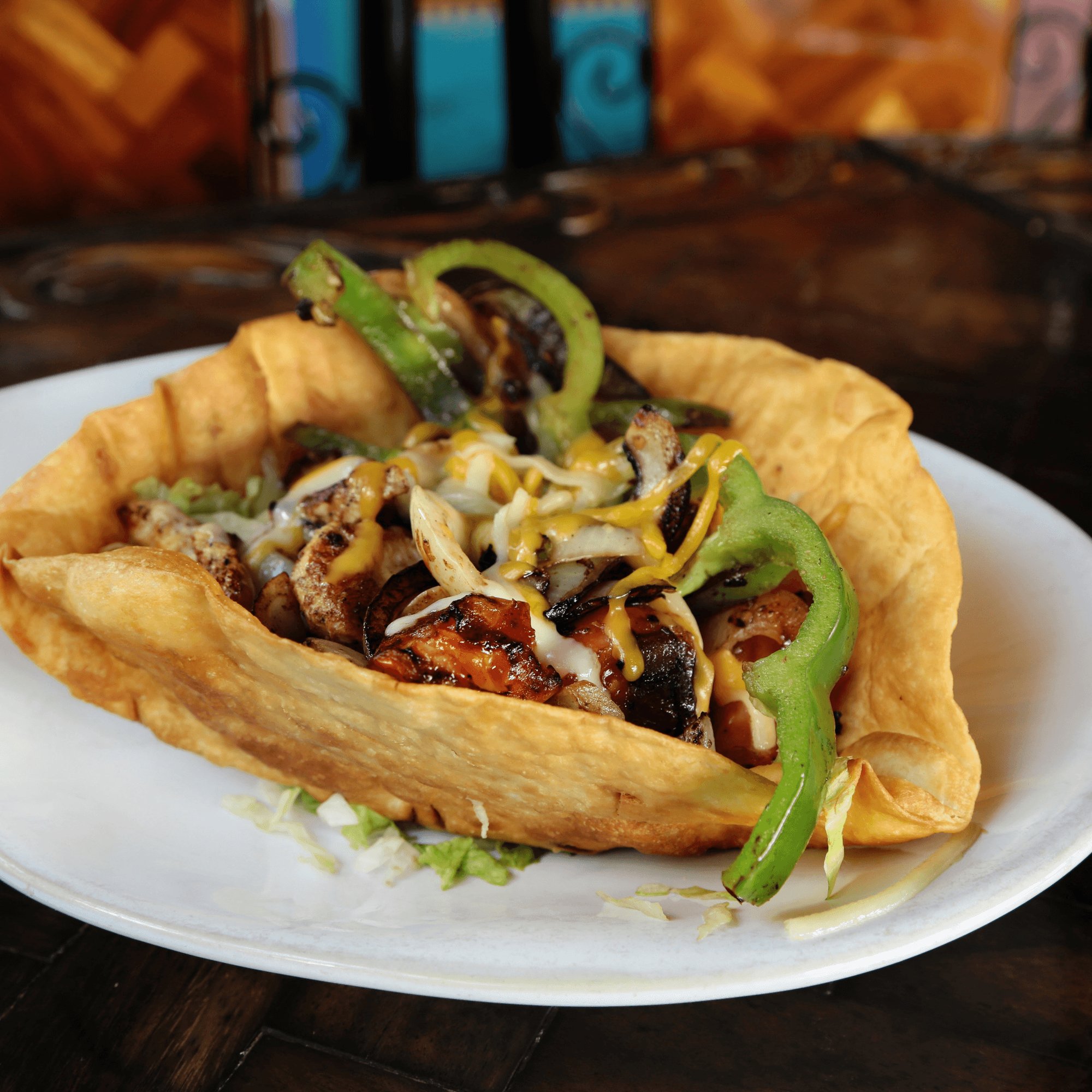 CHICKEN FAJITA SALAD