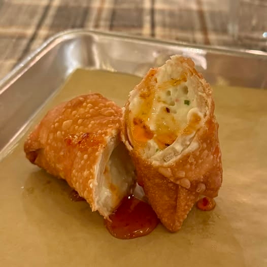 Crab Rangoon Egg Rolls