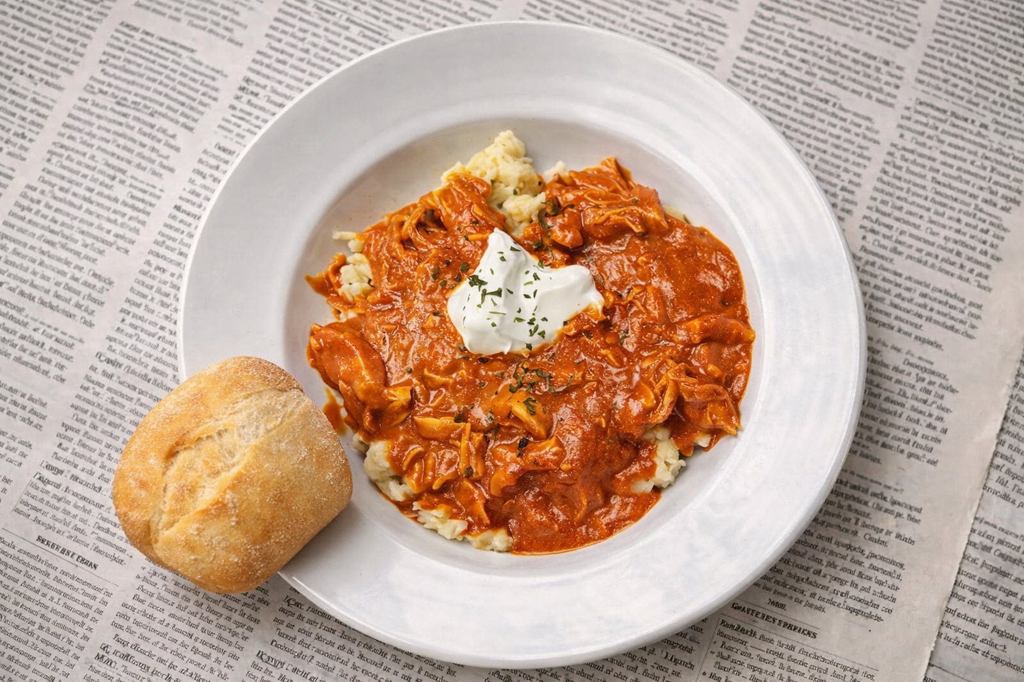 Kiki's Chicken Paprikash