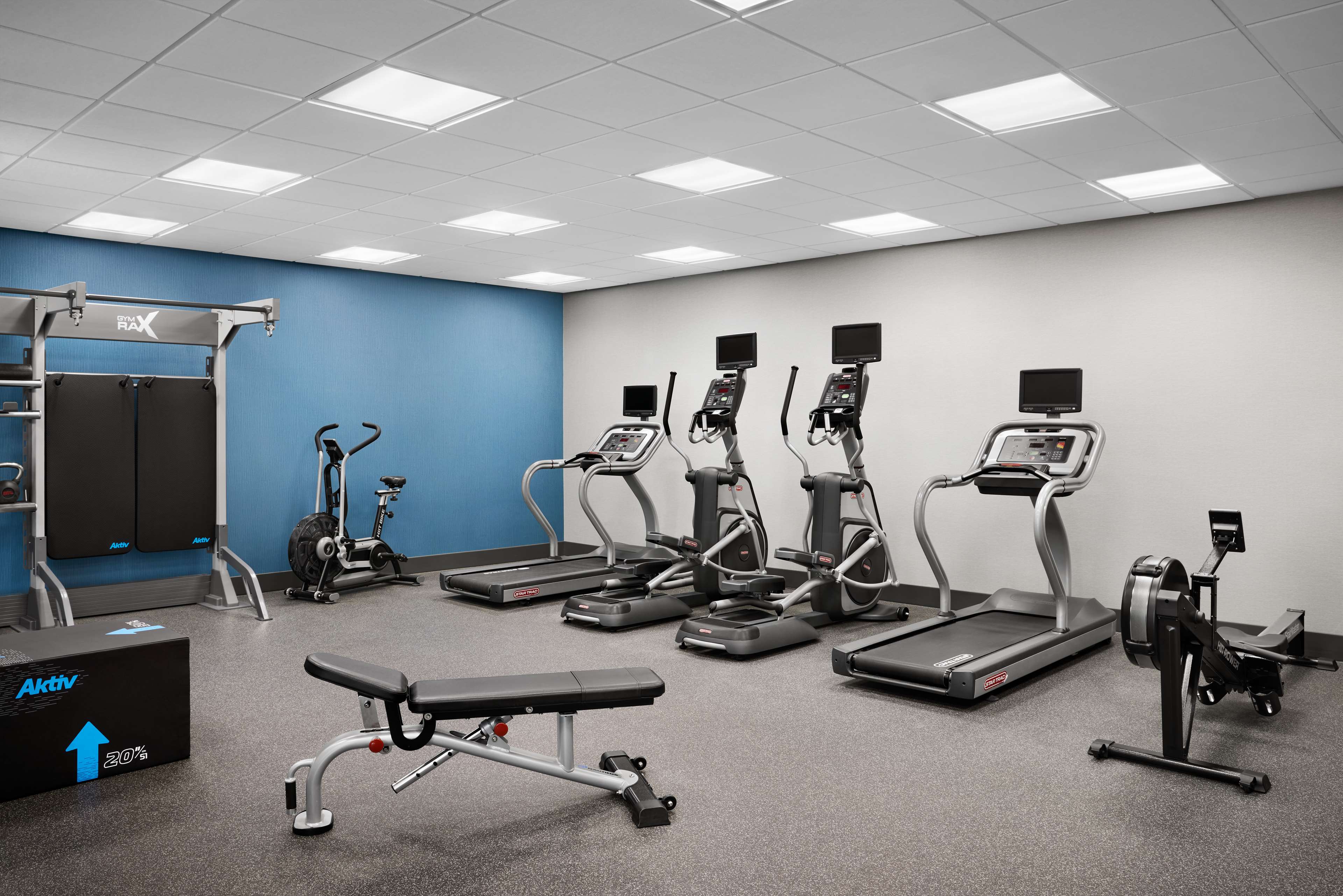 Health club  fitness center  gym