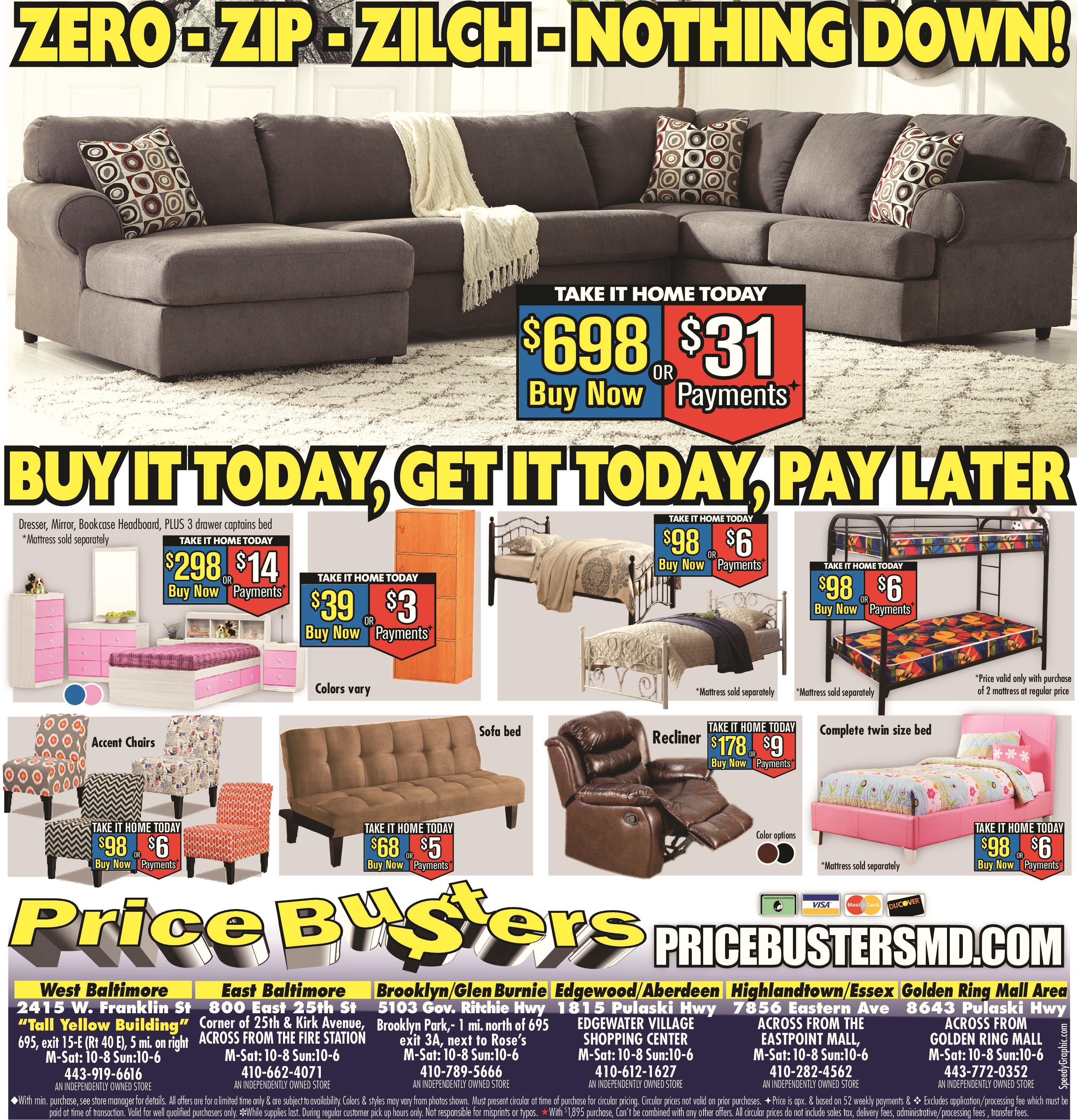 price buster furniture