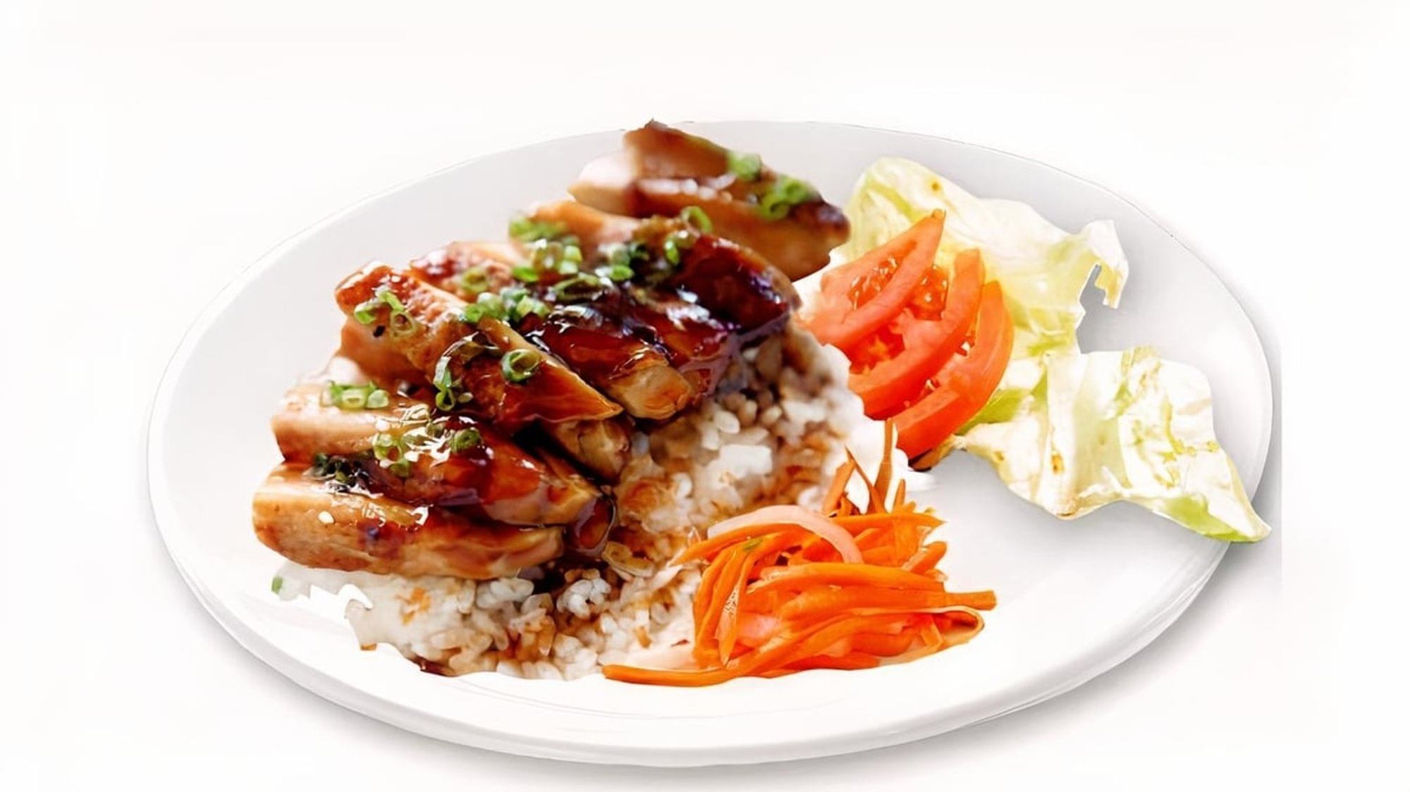 16. Teriyaki Chicken with Rice