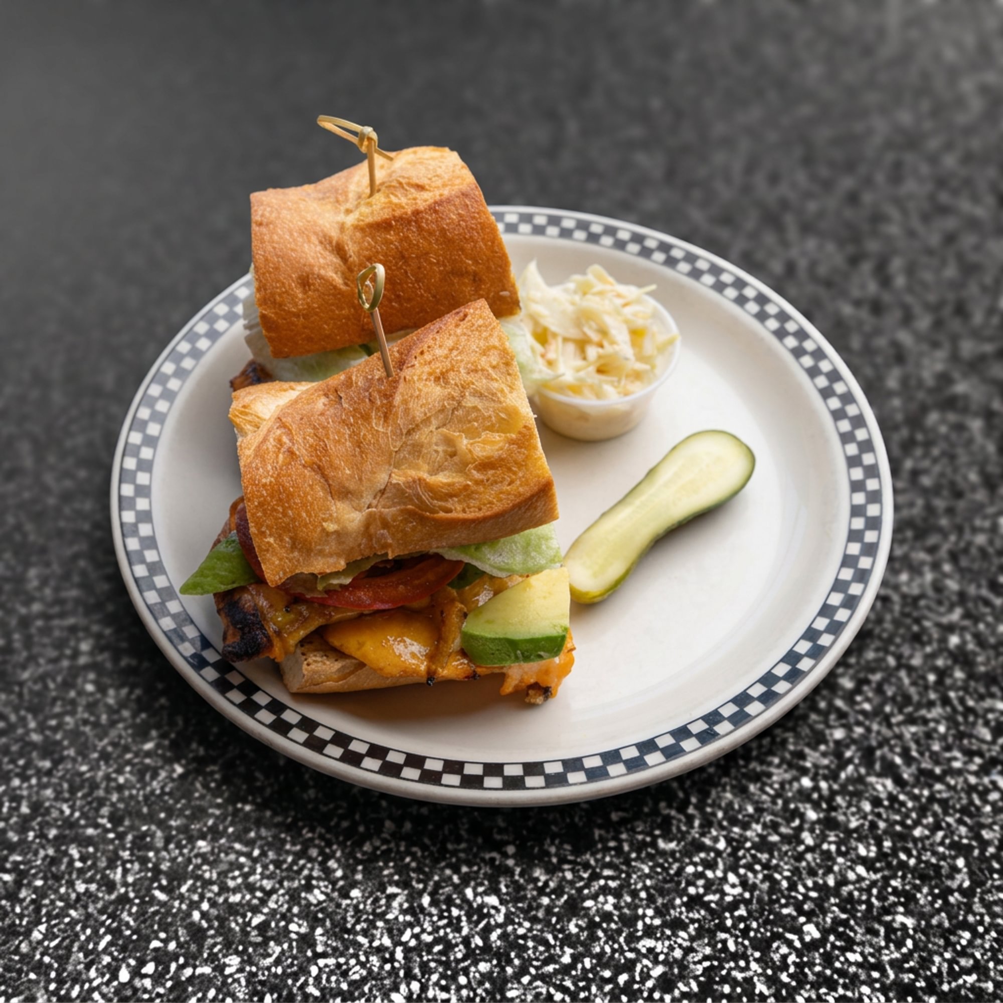 Grilled Chicken Club Sandwich