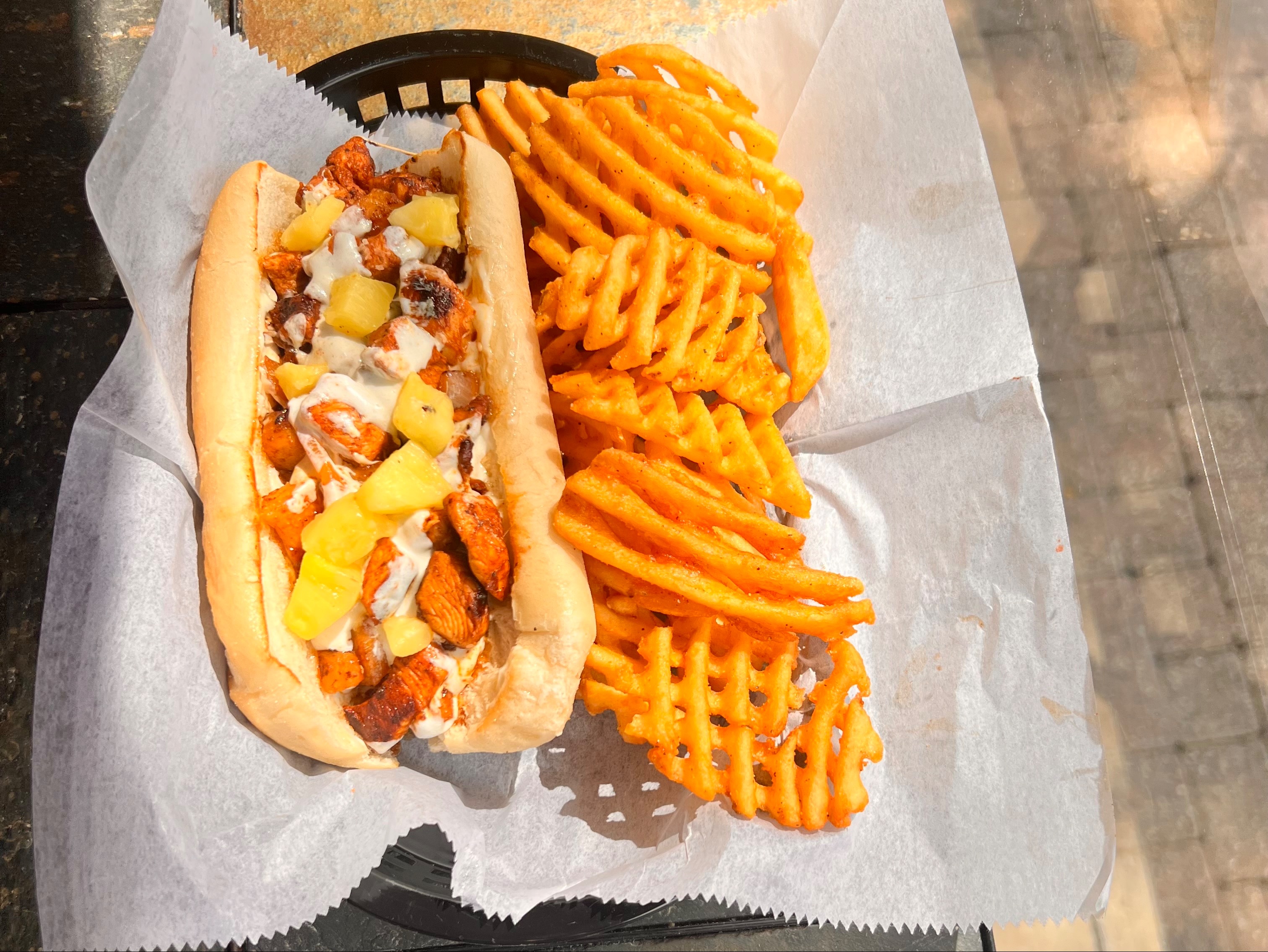 Al Pastor Chicken Grinder Combo